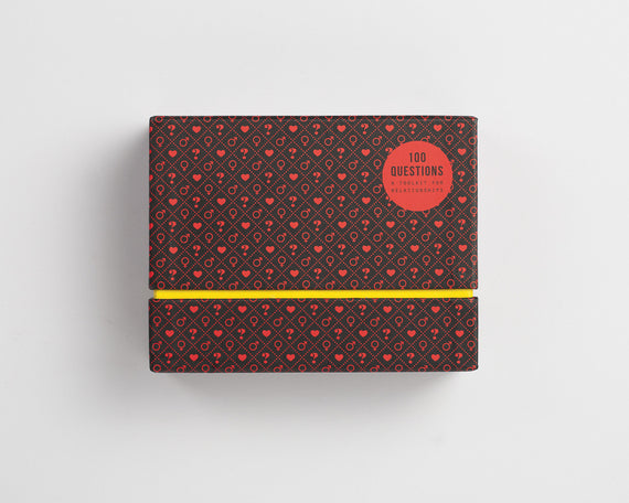 100 Questions: Love Edition - A set of 100 question cards to spark meaningful conversations around love and relationships.